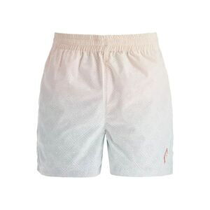 Casablanca Logo-Appliquéd Laser-Cut Dégradé Taffeta Shorts - Multi White
